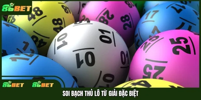 Soi bạch thủ lô từ giải đặc biệt